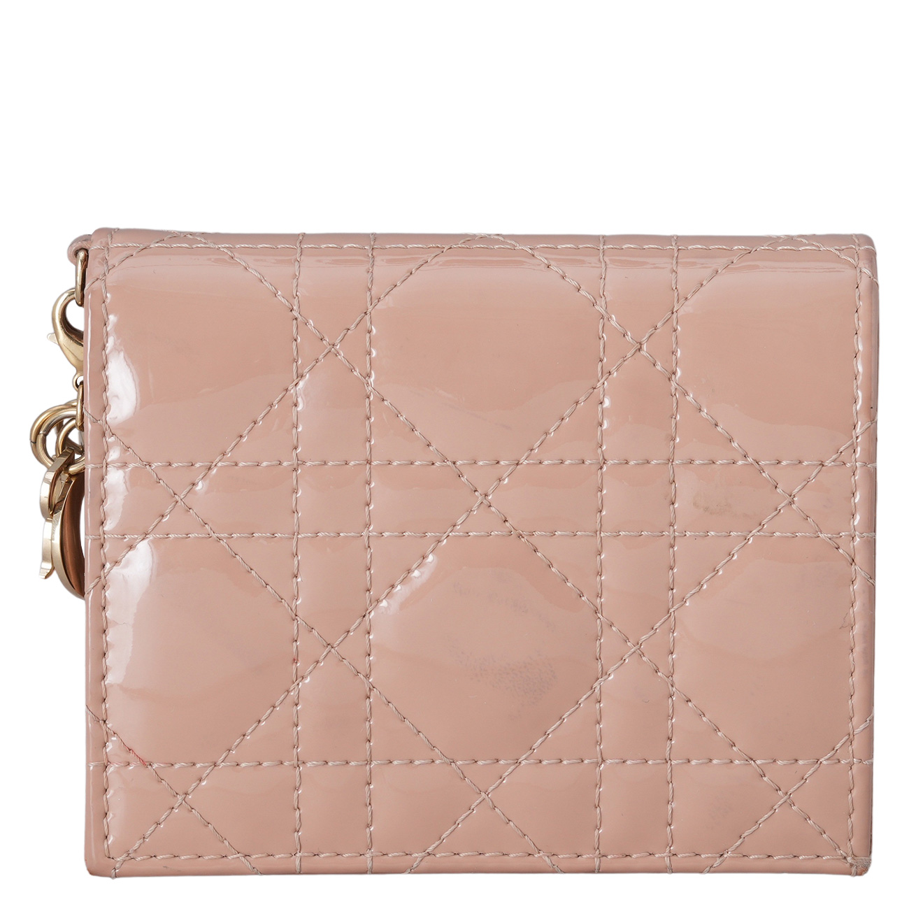 CHRISTIAN DIOR(USED)크리스찬디올 페이던트 까나쥬 카드지갑